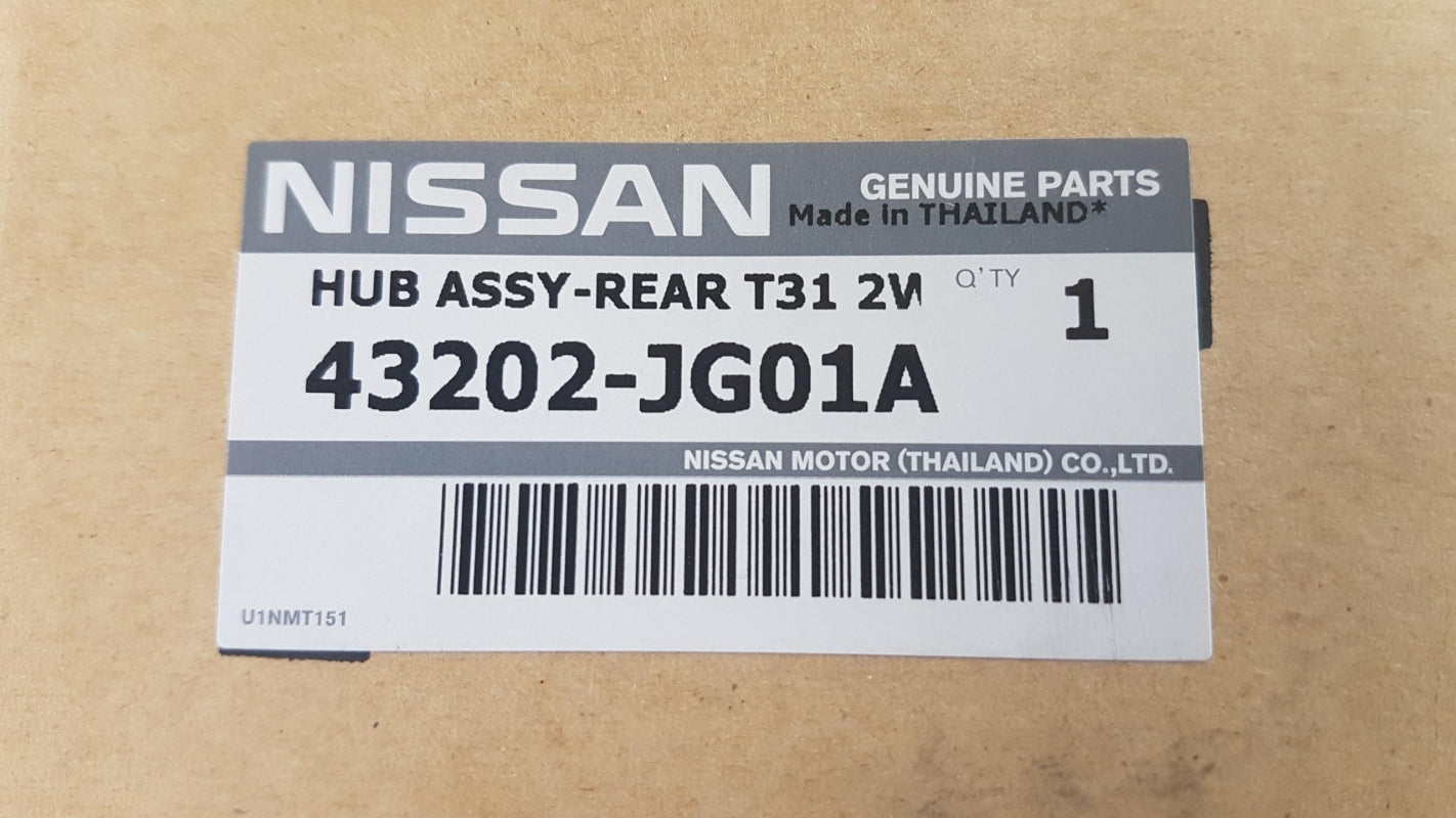 Original OE NISSAN Radlagersatz 43202JG01A