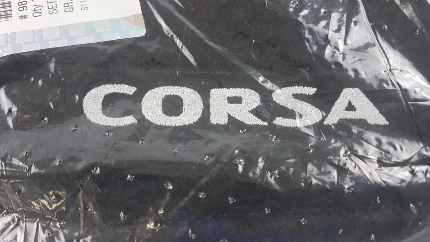 Original OPEL Corsa-F Fußmattensatz (4 Stück) 9833656380