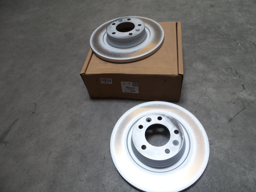 Original PEUGEOT Expert 3 CITROEN Dispatch 3 brake discs 2 pieces rear 424991 