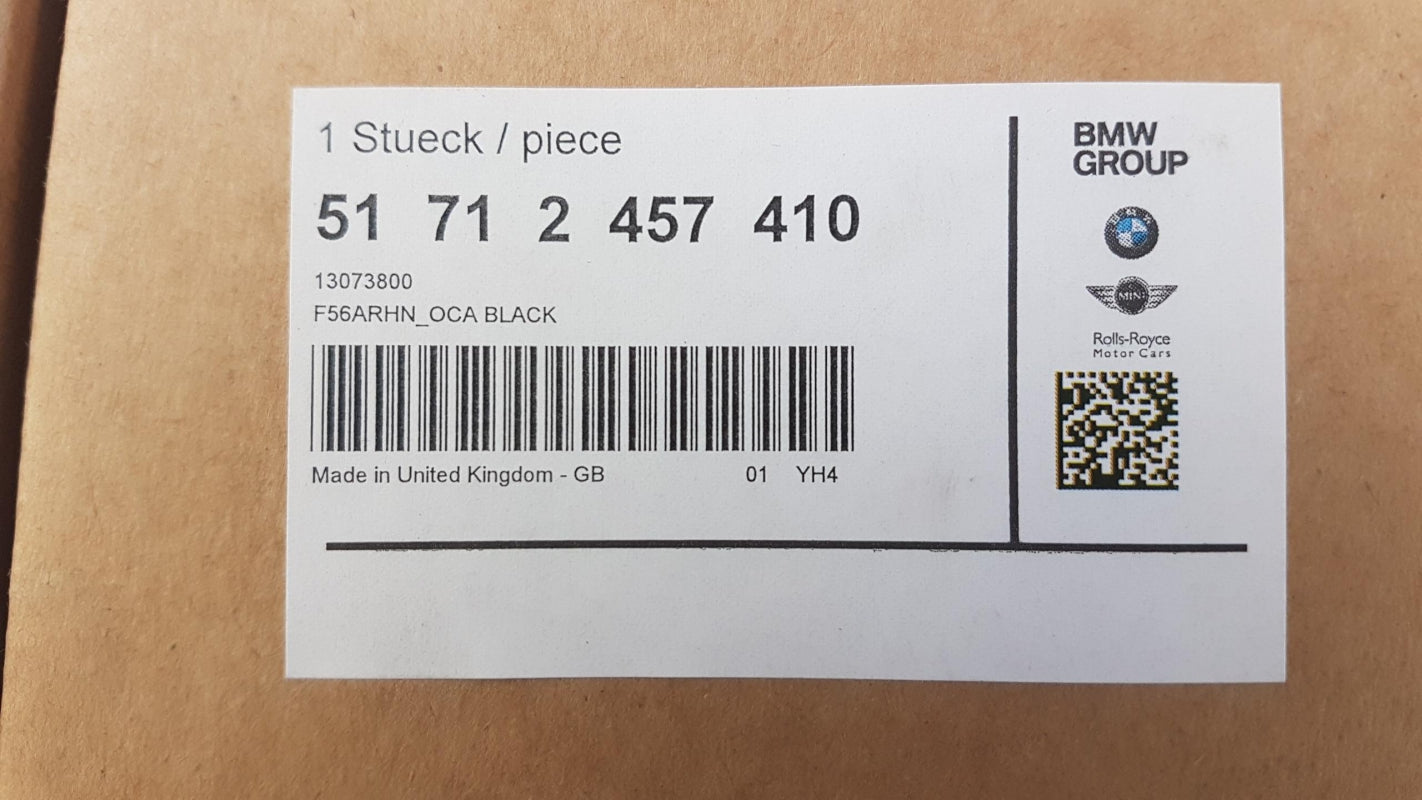 Original MINI F54 F55 F56 F60 Türgriff Türaussengriff Vorne Rechts 51712457410