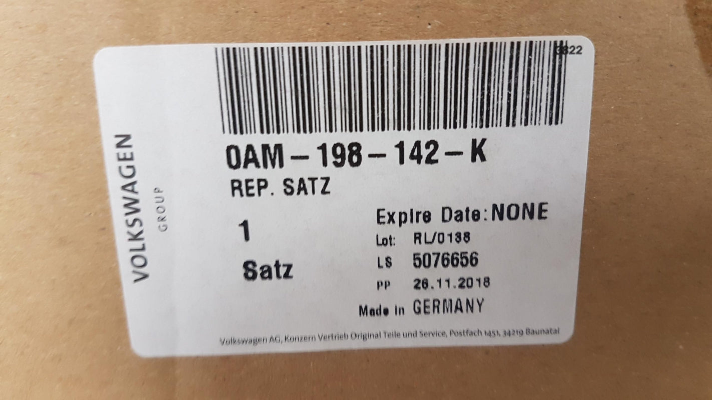 Original SKODA Octavia II (1Z) Kupplung Reparatursatz 0AM198142K
