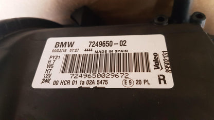 Original BMW 1' E81 E82 E87 E88 Hauptscheinwerfer Rechts 63117249650