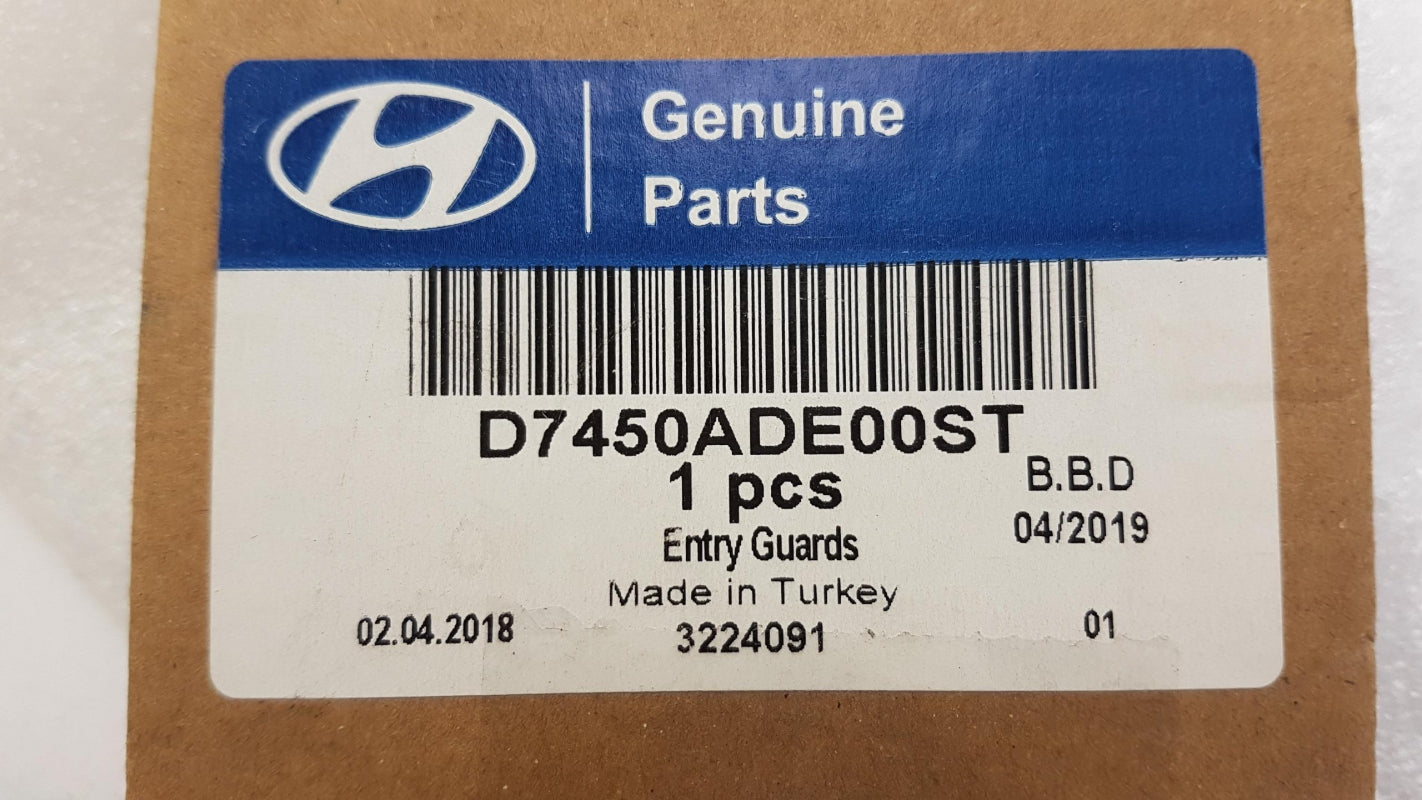Original OE HYUNDAI/KIA Einstiegsleisten Satz D7450ADE00ST