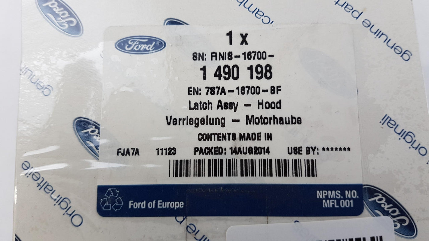 Original OE FORD Motorhaubenschloß 1490198