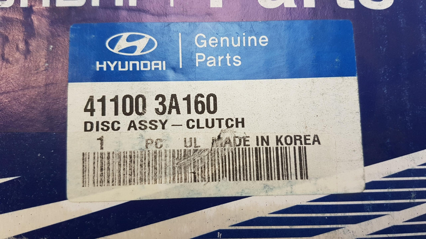 Original OE HYUNDAI/KIA Kupplungsscheibe 411003A160