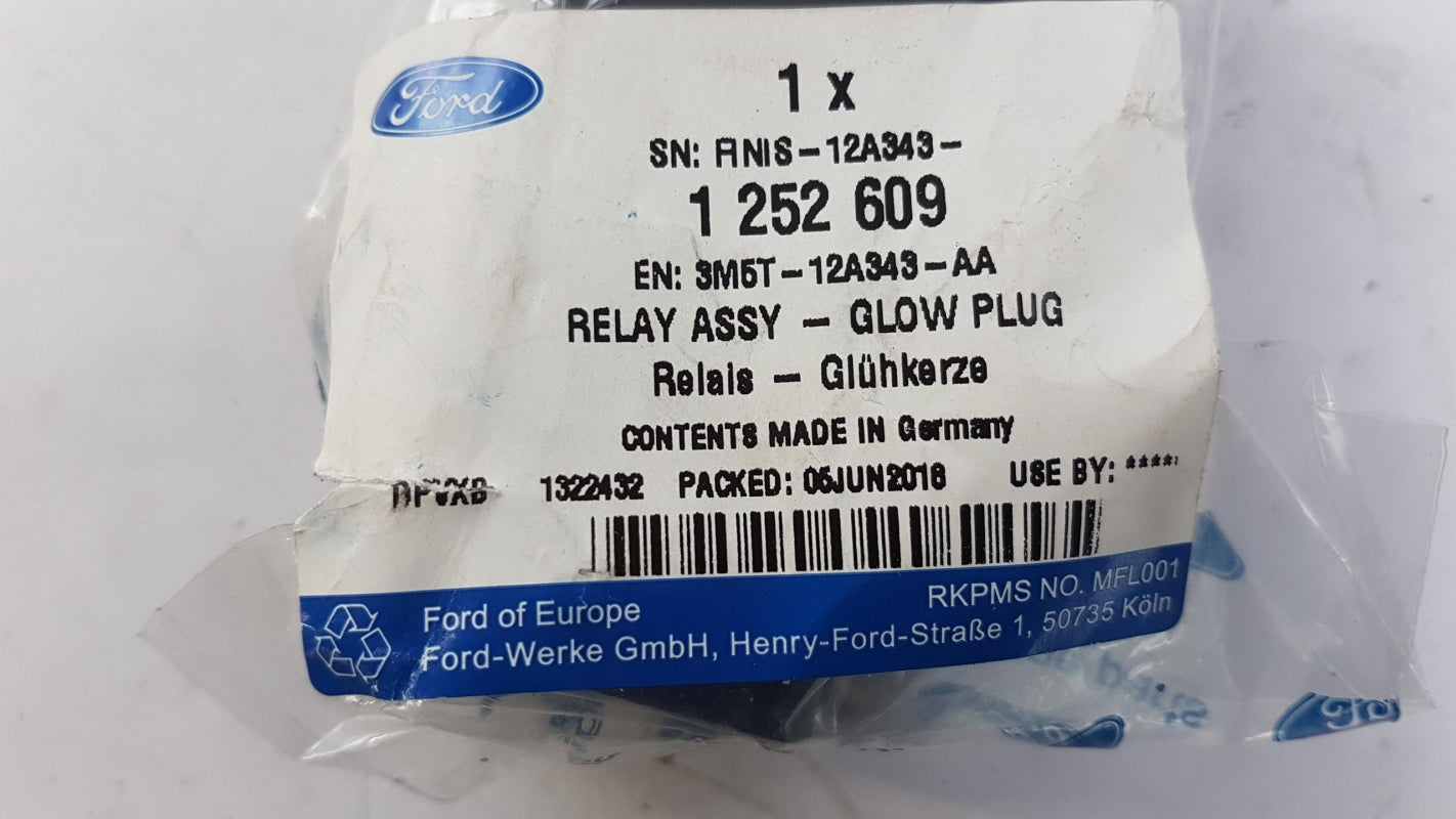Original FORD Focus '04-'08 Fiesta '01-'08 Glühkerzen Relais ECU 1252609