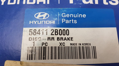 Original HYUNDAI Santa Fe Bremsscheibe (1 stück) hinten 584112B000