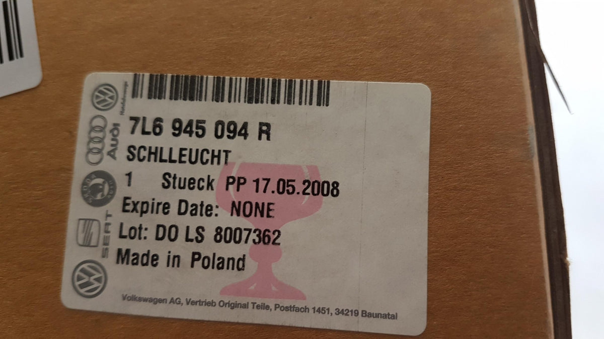 Original VW Touareg I '02-'06 Heckleuchte Schlussleuchte innen rechts 7L6945094R