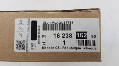 Original PEUGEOT 5008 Partner CITROEN Berlingo C4 Bremsbeläge vorne 1623816280