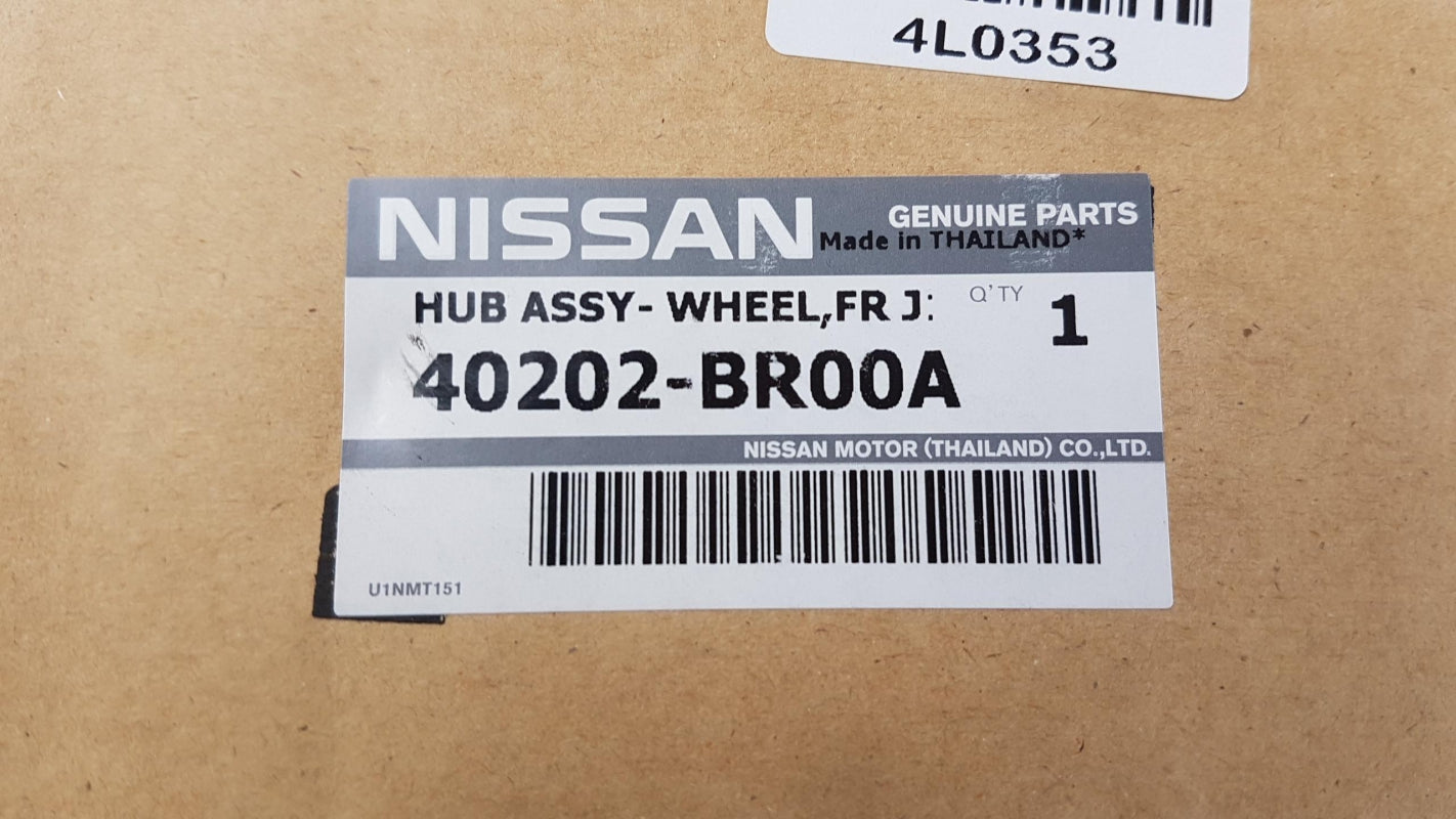 Original NISSAN Qashqai J10 Radlagersatz Radnabe Vorne 40202BR00A