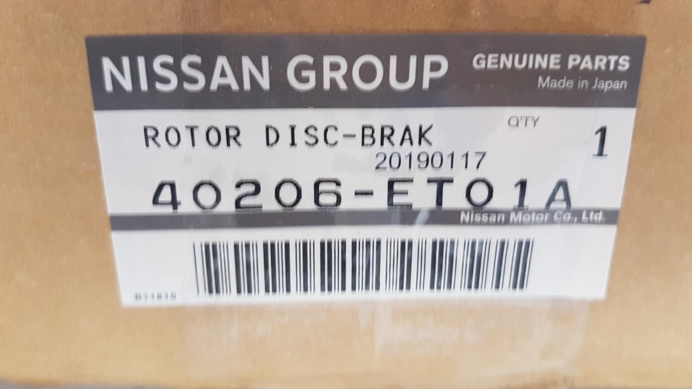 Original NISSAN Juke Qashqai+2 Sentra Bremsscheibe 1 stück vorne 40206ET01A