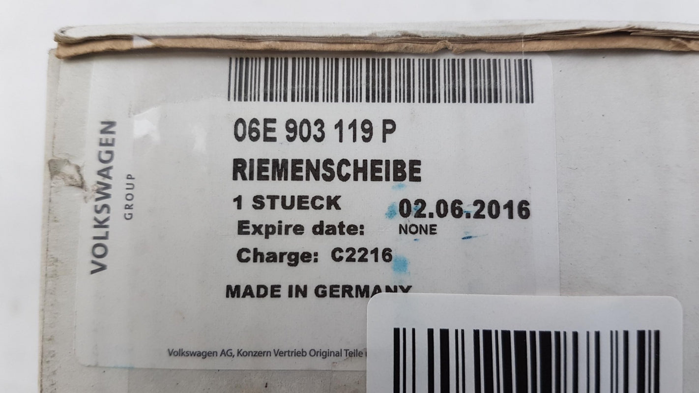 Original OE Volkswagen Generatorfreilauf 06E903119P