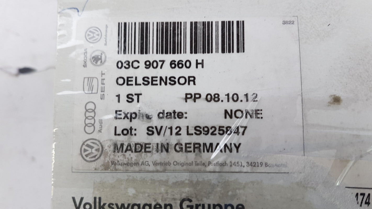 Original OE Volkswagen Ölstandsensor 03C907660H