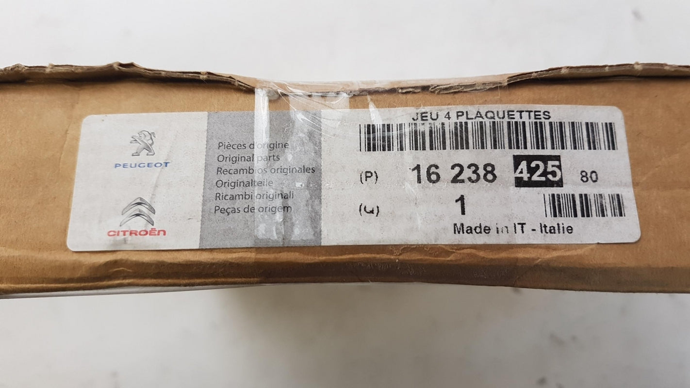 Original PEUGEOT Boxer III CITROEN Jumper III Bremsbeläge Vorne 1623842580