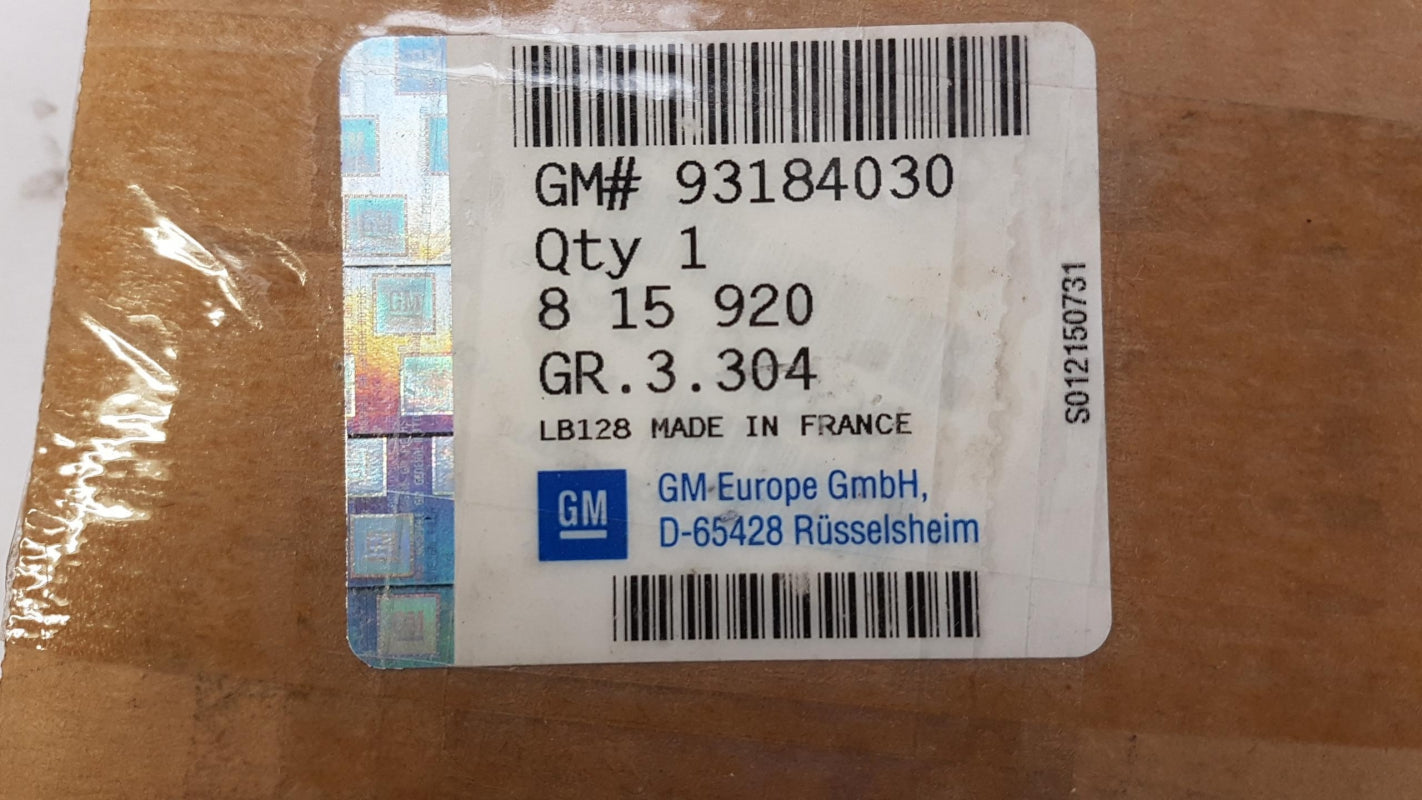 Original OE OPEL Kraftstoffpumpe Dichtung 93184030