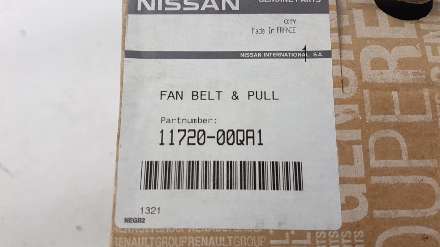 Original NISSAN Kubistar 1.5dCi Keilrippenriemensatz 1172000QA1