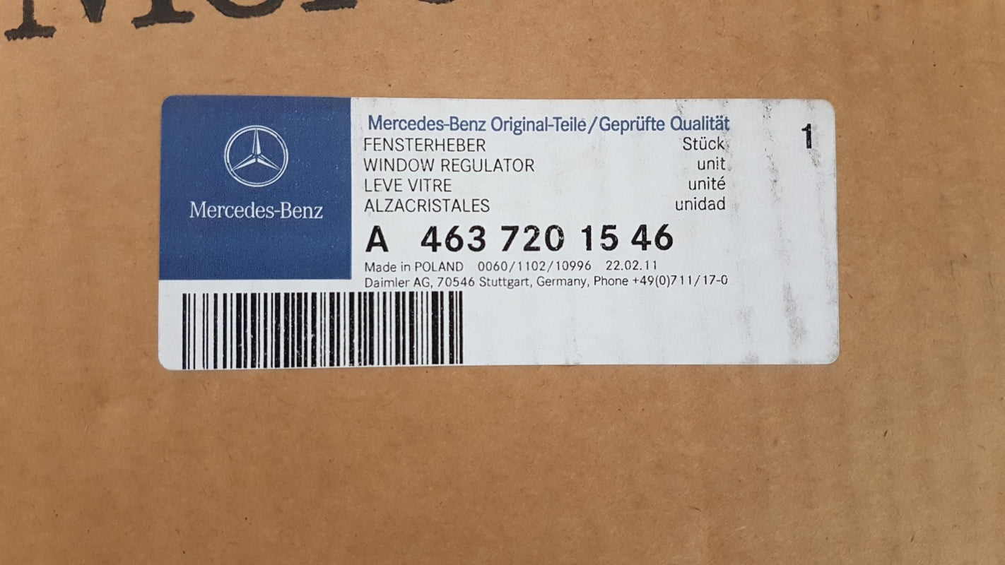 Original OE MERCEDES-BENZ Fensterheber A4637201546