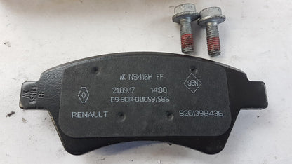 Original RENAULT Megane III Scenic II Kangoo I Bremsbeläge vorne 410601241R