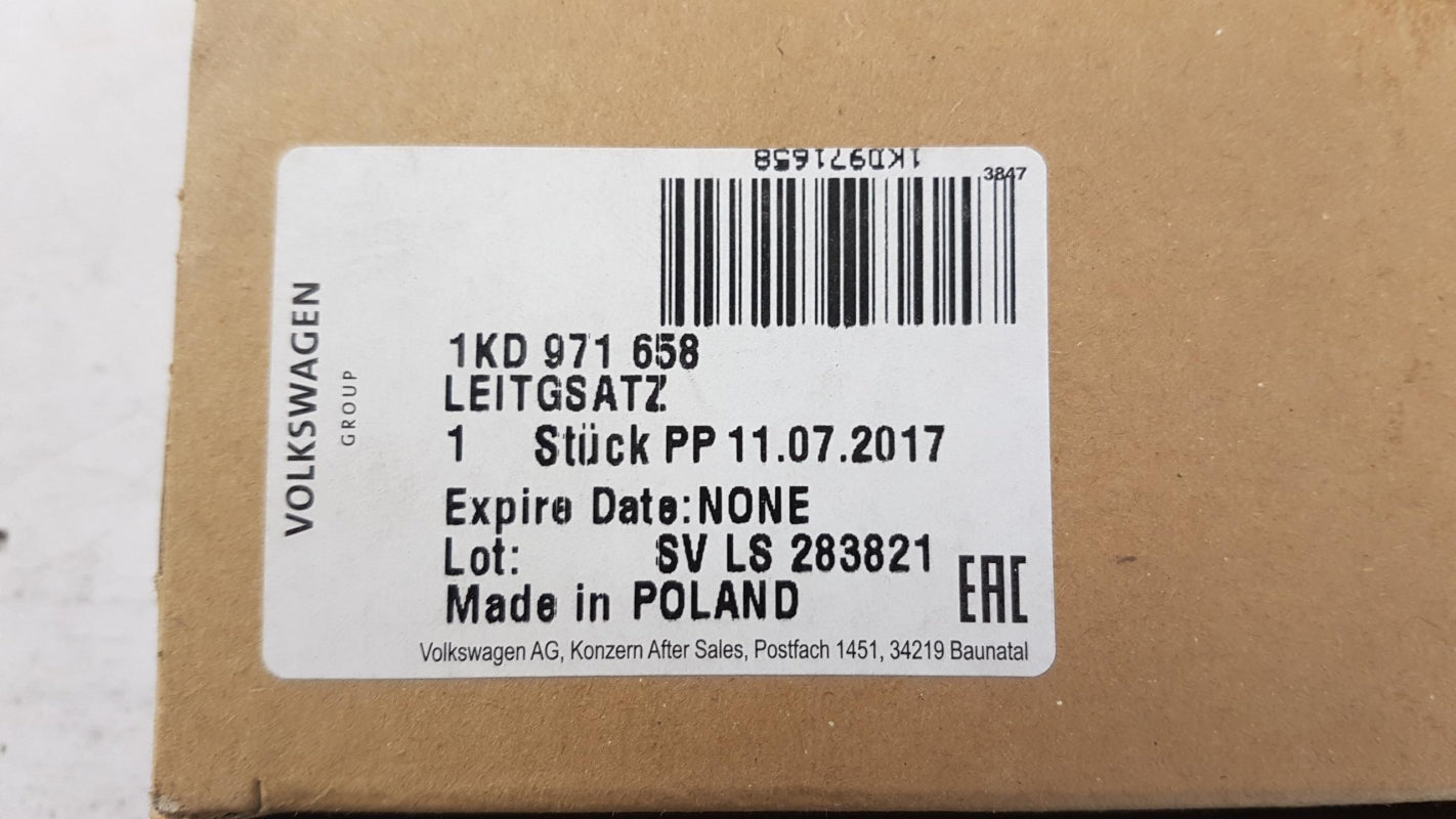 Original OE Volkswagen Kabelbaum 1KD971658