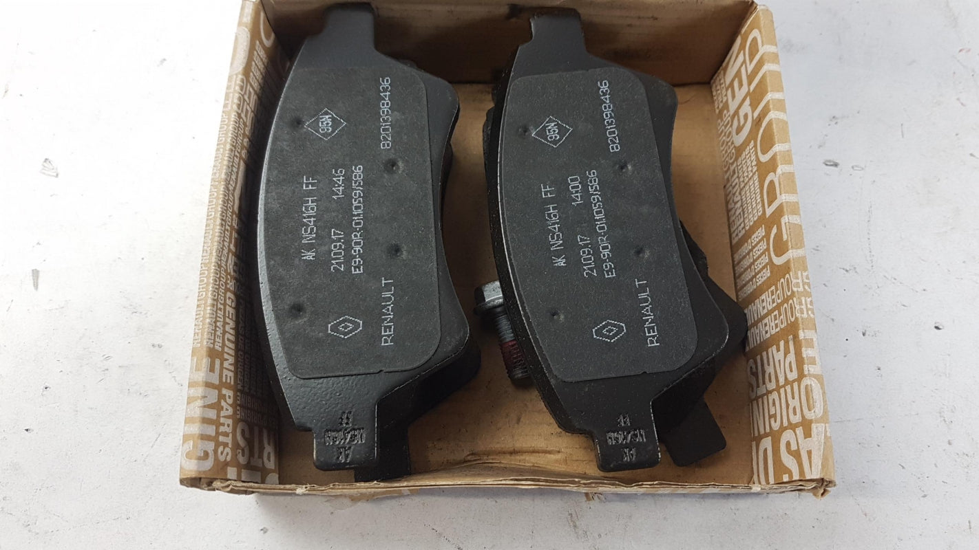 Original RENAULT Megane III Scenic II Kangoo I Bremsbeläge vorne 410601241R