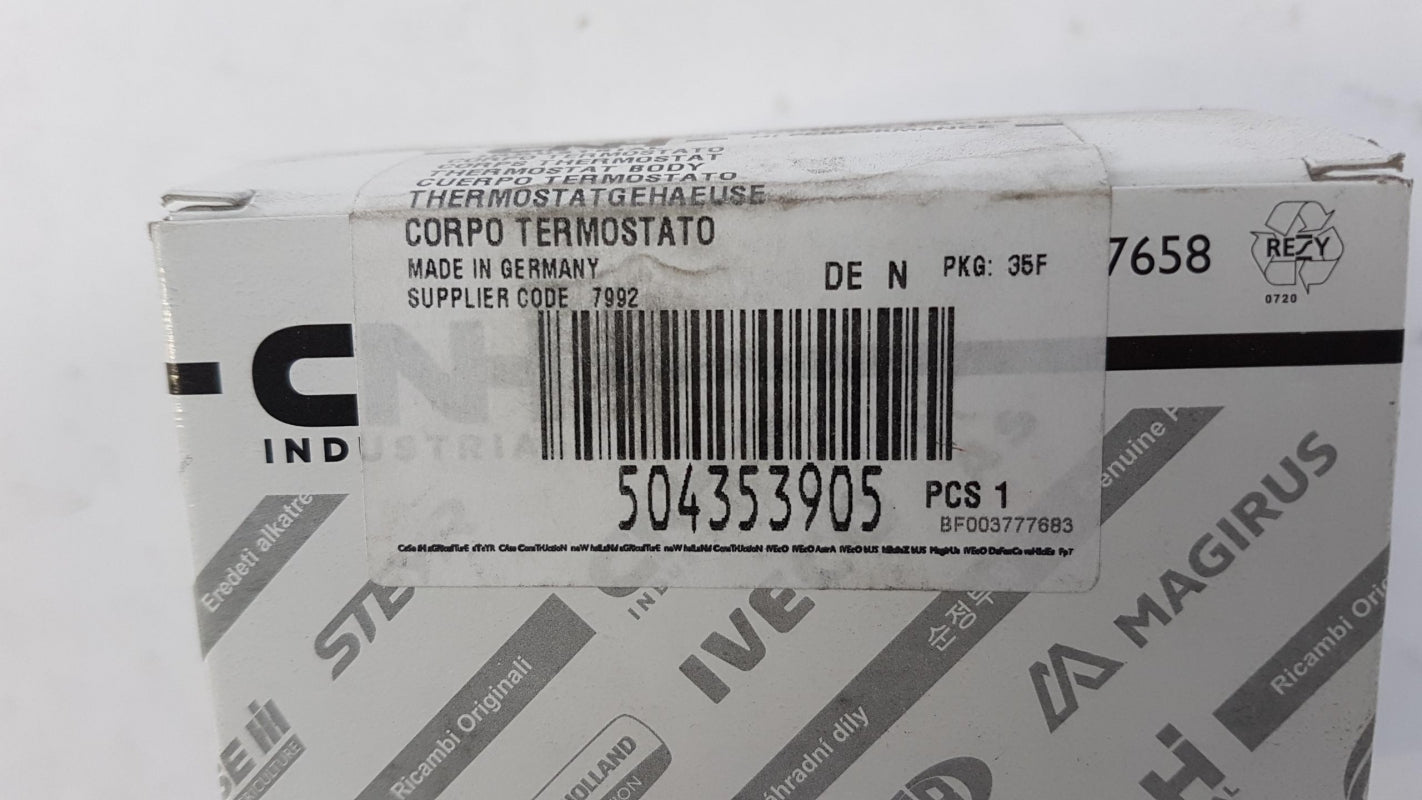 Original OE IVECO Thermostat, Kühlmittel 504353905
