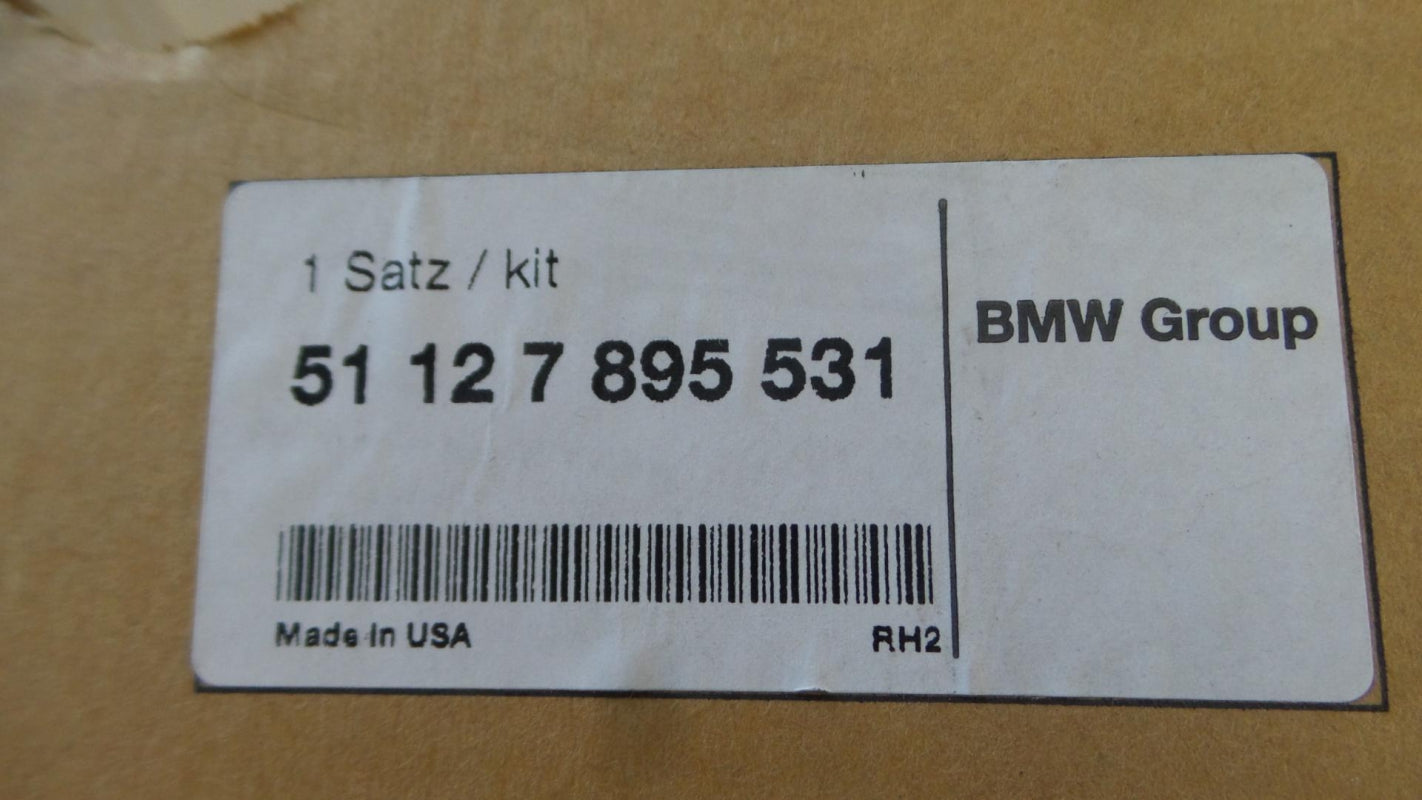 Original BMW X5 E70 M Stoßfänger Nachrüstsatz Blendensatz hinten 51127895531