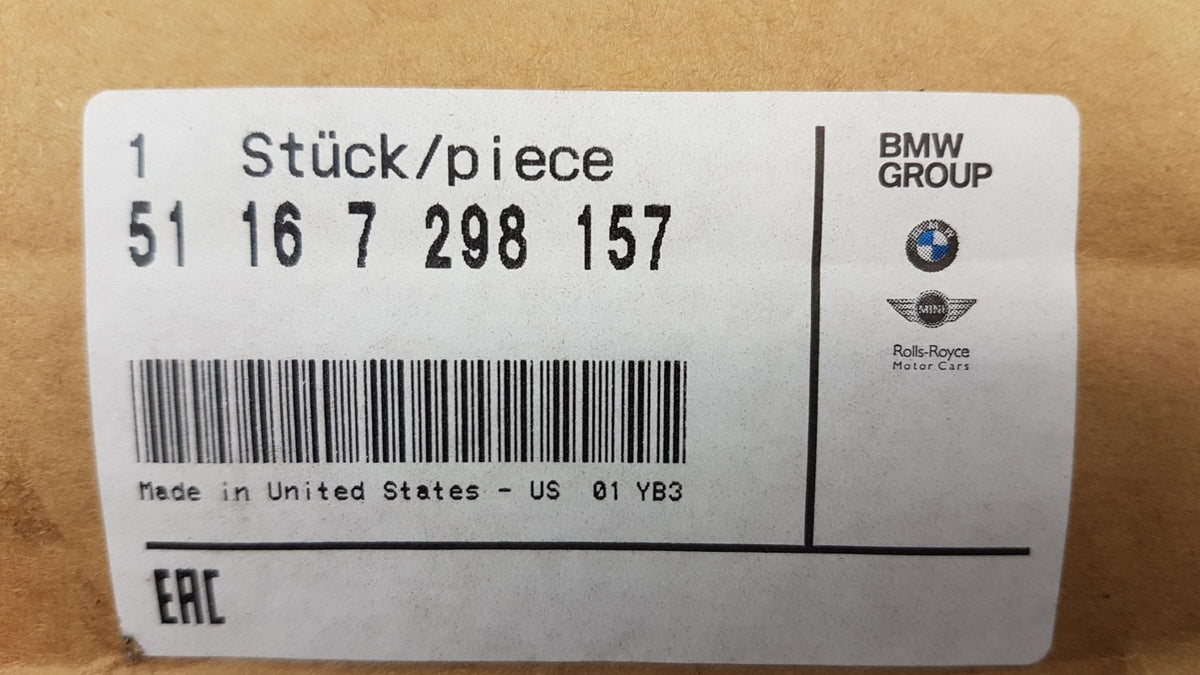 Original BMW X5 E70 X6 E71 E72 Außenspiegelglas Weitwinkel links 51167298157