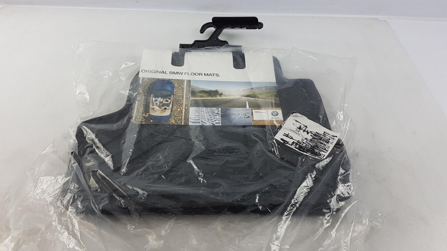 Original BMW 4 Series F32 F82 M4 Coupe floor mats all-weather 2-piece rear 51472348158 