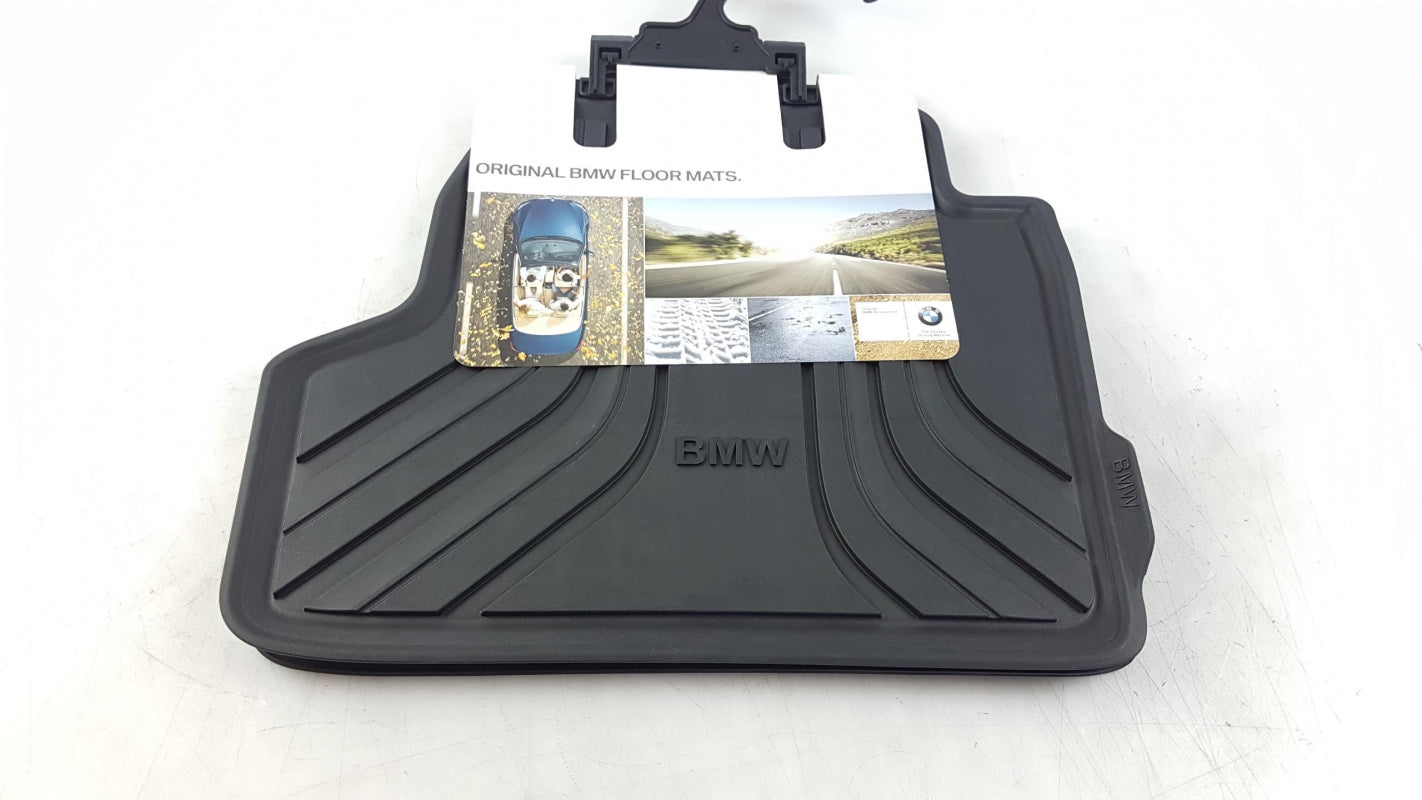 Original BMW 4er F32 F82 M4 Coupe Fussmatten Allwetter 2-St hinten 51472348158