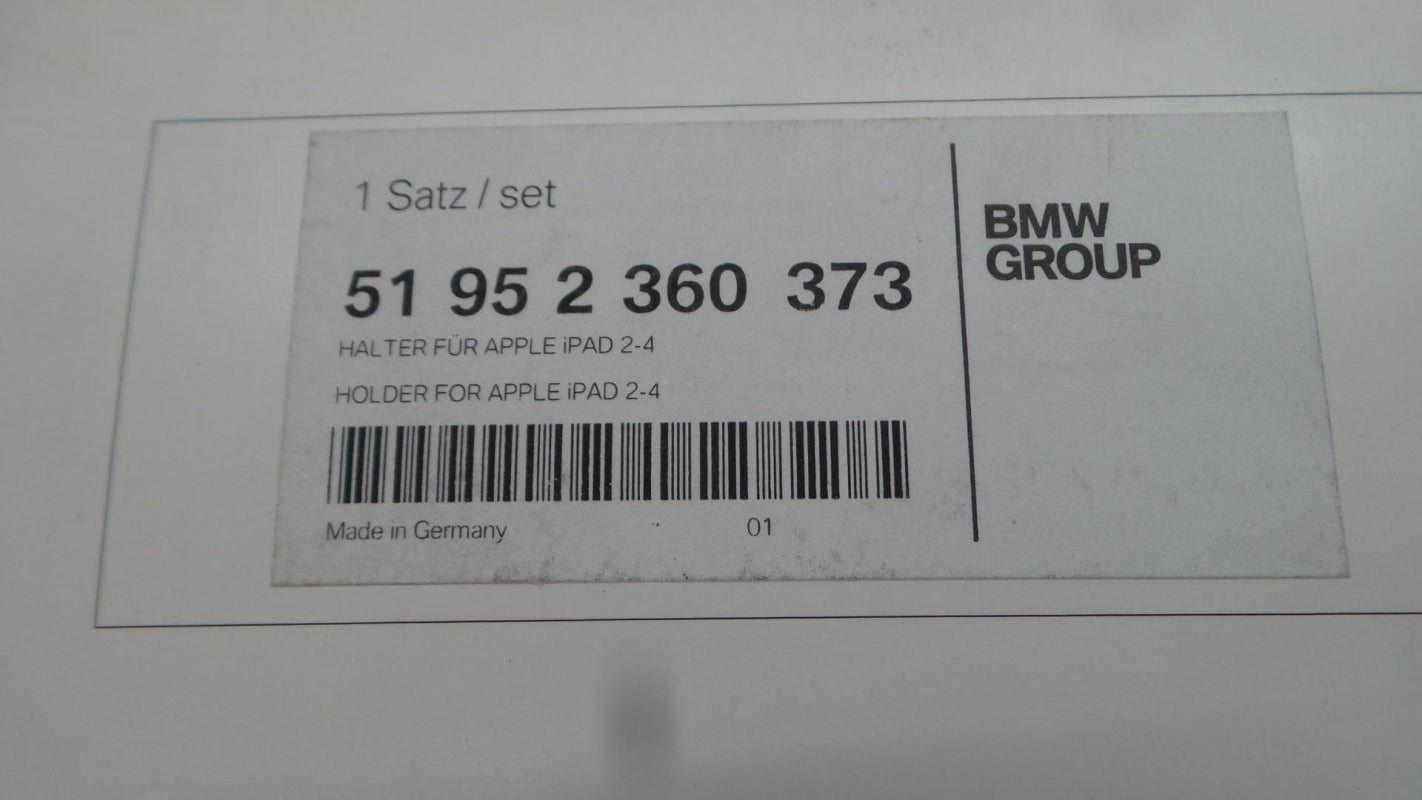 Original BMW Travel & Comfort System Tablet Halter für iPad 2, 3, 4 51952360373