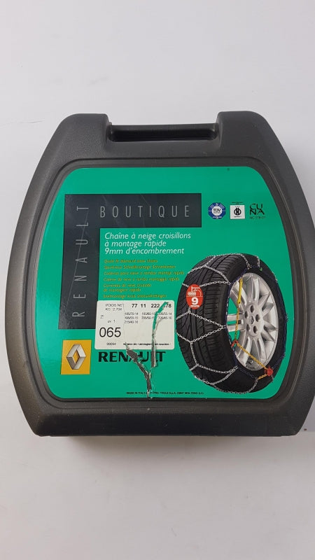 Original OE RENAULT Schneeketten 7711222078
