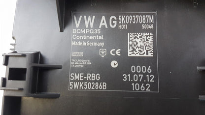 Original VW Sharan Steuergerät (BCM) für Komfortsystem u. Bordnetz 5K0937087MZ4Y