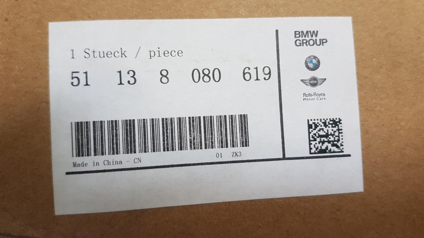 Original OE BMW Kühlergitter 51138080619