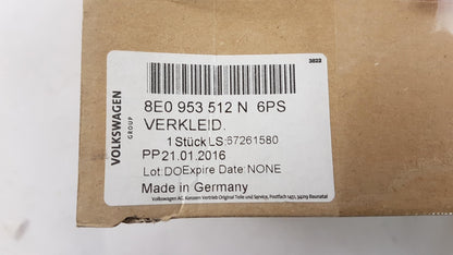 Original OE Volkswagen Lenksäule Abdeckung 8E0953512N6PS