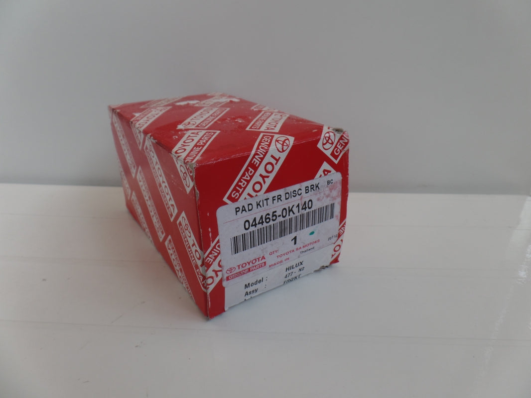 Original TOYOTA Hilux '05-'12 Bremsbeläge Bremsklötze vorne 044650K140