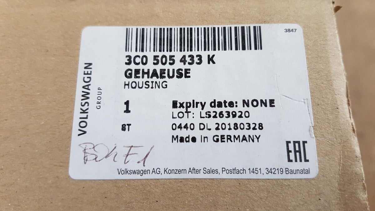 Original AUDI Q3 VW Passat 3C Sharan 7N Achsschenkel Hinten Links 3C0505433K