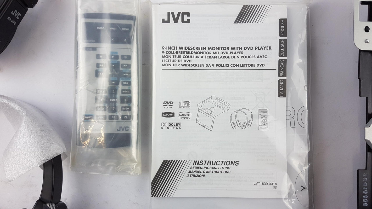 Original FIAT Bravo '07-'14 DVD-Player & Monitor 9“-Display JVC 50901607