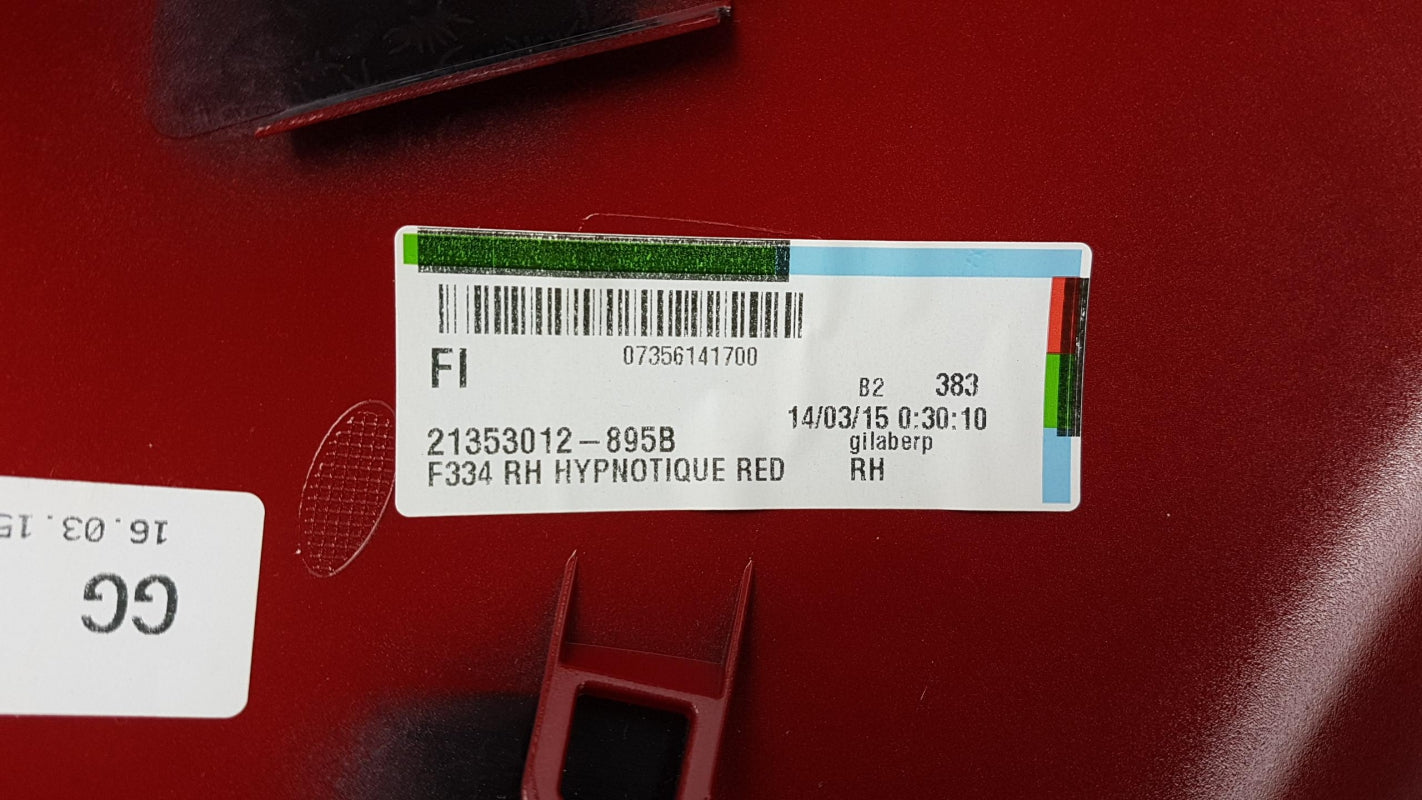 Original OE FIAT Außenspiegel Abdeckung 50903553