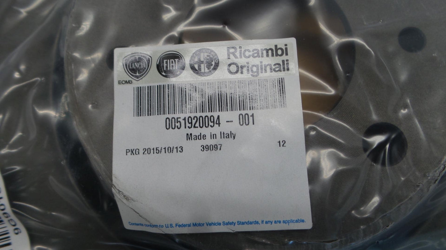Original FIAT ABARTH 500 '12- Bremsscheibe (1 stück) vorne 51920094