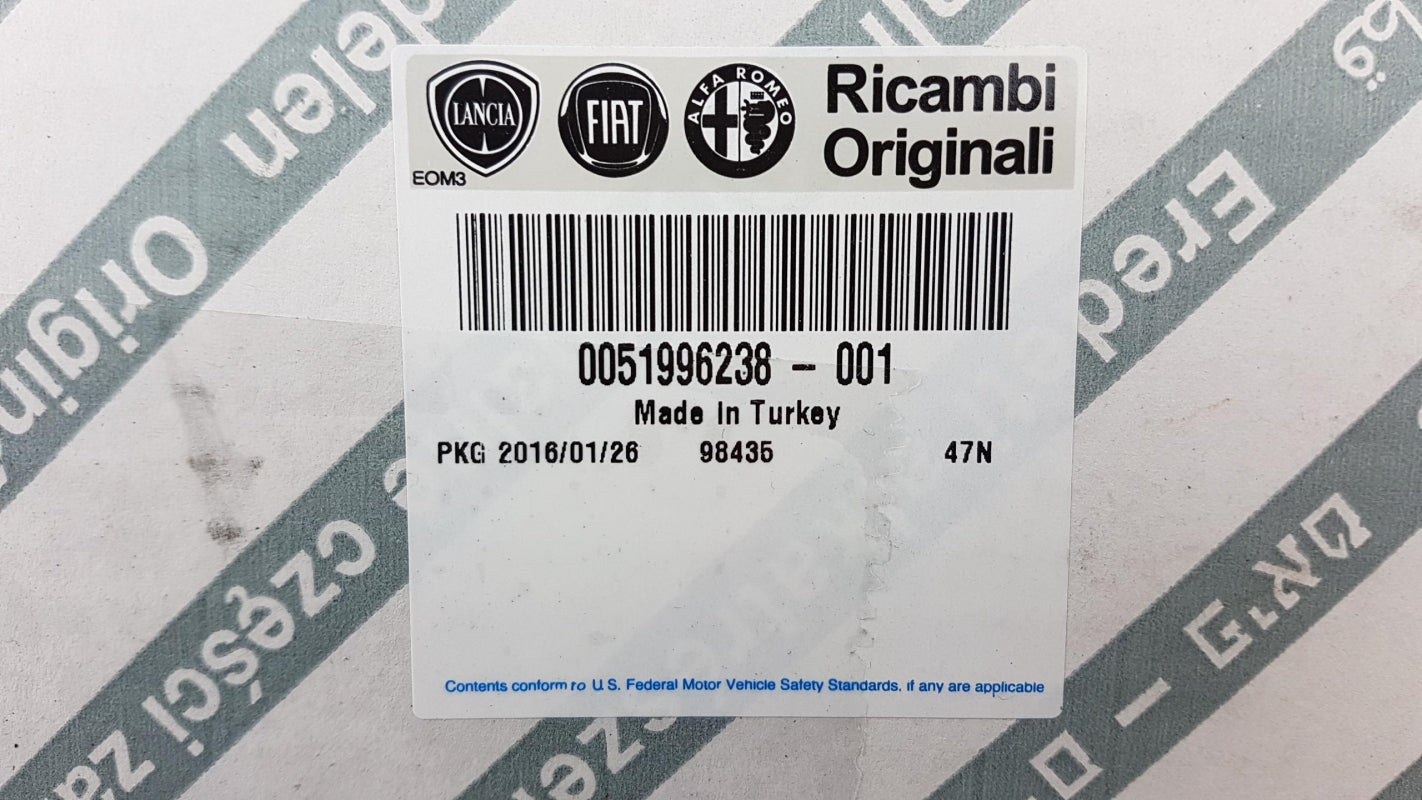 Original FIAT Tipo '15- Bremsscheibe (1 stück) vorne 51996238
