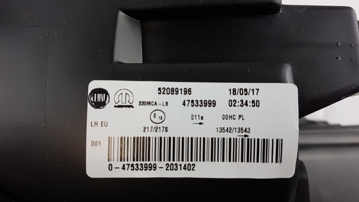 Original FIAT 500L Frontscheinwerfer Scheinwerfer Oben Links 52089196