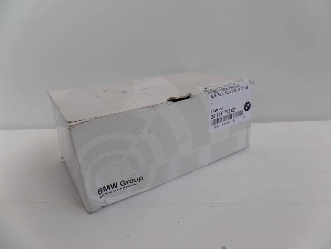 Original BMW F07 F10 F06 F12 F13 F01 F02 F04 Bremsbeläge vorne 34116793021