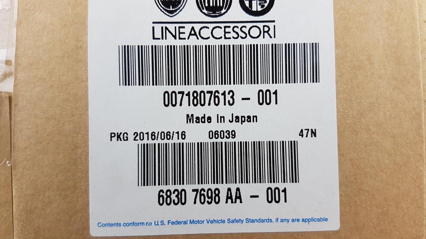 Original FIAT 124 Spider Handbremsmanschette alcantara schwarz mit rot 71807613