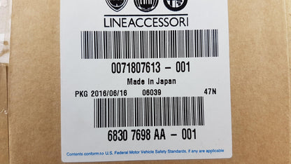 Original FIAT 124 Spider Handbremsmanschette alcantara schwarz mit rot 71807613