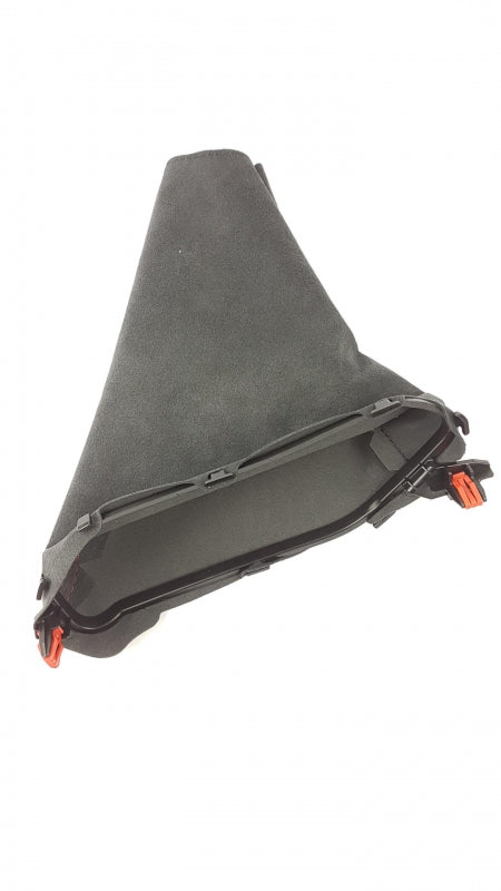 Original FIAT 124 Spider handbrake gaiter alcantara black with red 71807613