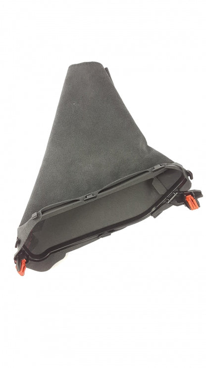 Original FIAT 124 Spider Handbremsmanschette alcantara schwarz mit rot 71807613