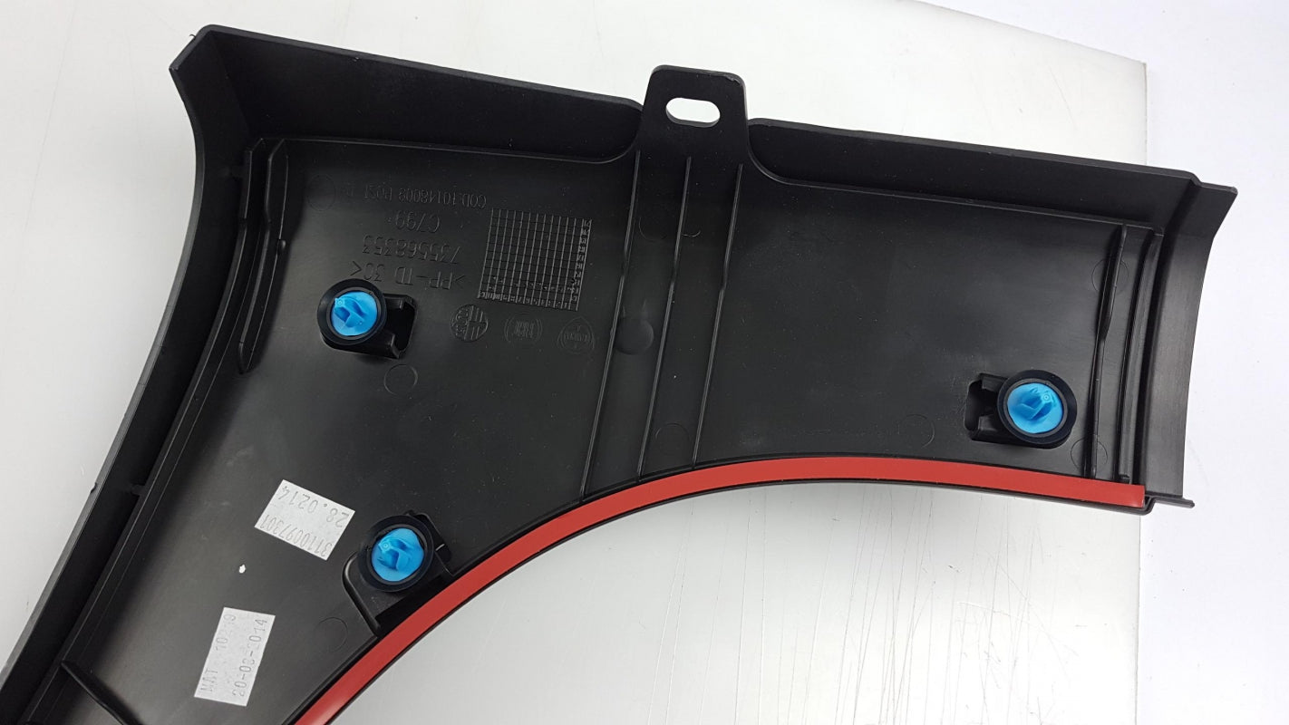 Original FIAT 500 L '12-'17 Kotflügel Zierleiste Rechts Hinten 735603468