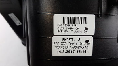 Original FIAT 500L Cross 2017 Heckleuchte kombiniert Rechts 735671212