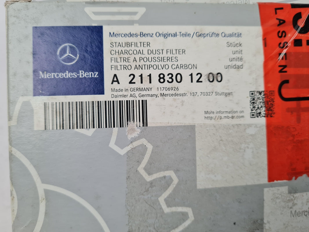 Original OE MERCEDES-BENZ Innenraumfilter A2118301200