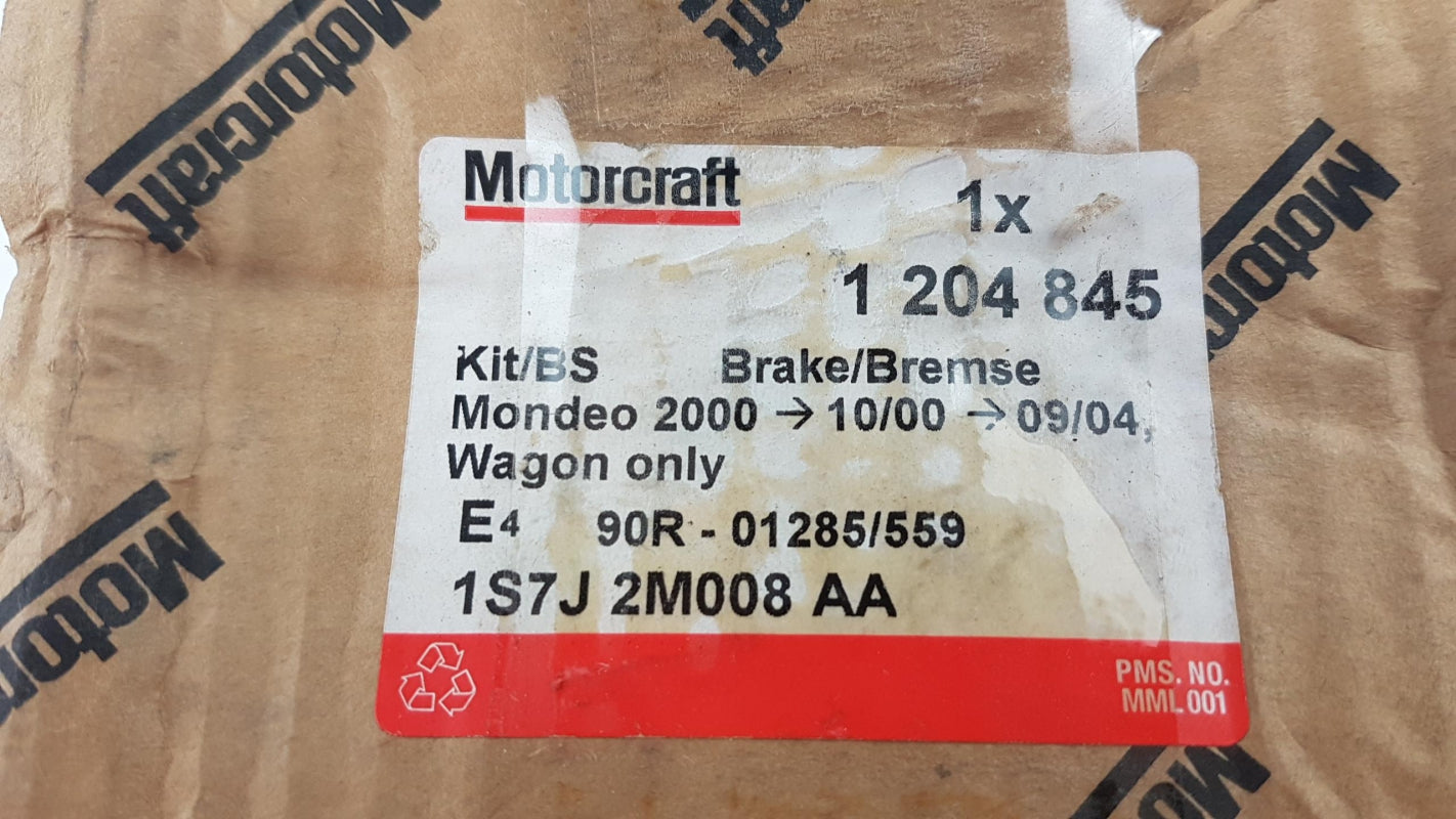 Original FORD Mondeo III 1.8-3.0 Bremsbeläge Bremsbelagsatz hinten 1204845